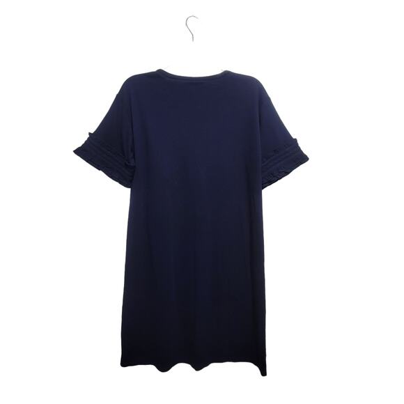 Crown & Ivy Womens Blue Shift Dress NWT Small - Picture 7 of 7